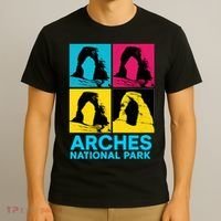Arches National Park Warhol Style T-Shirt thumb 3