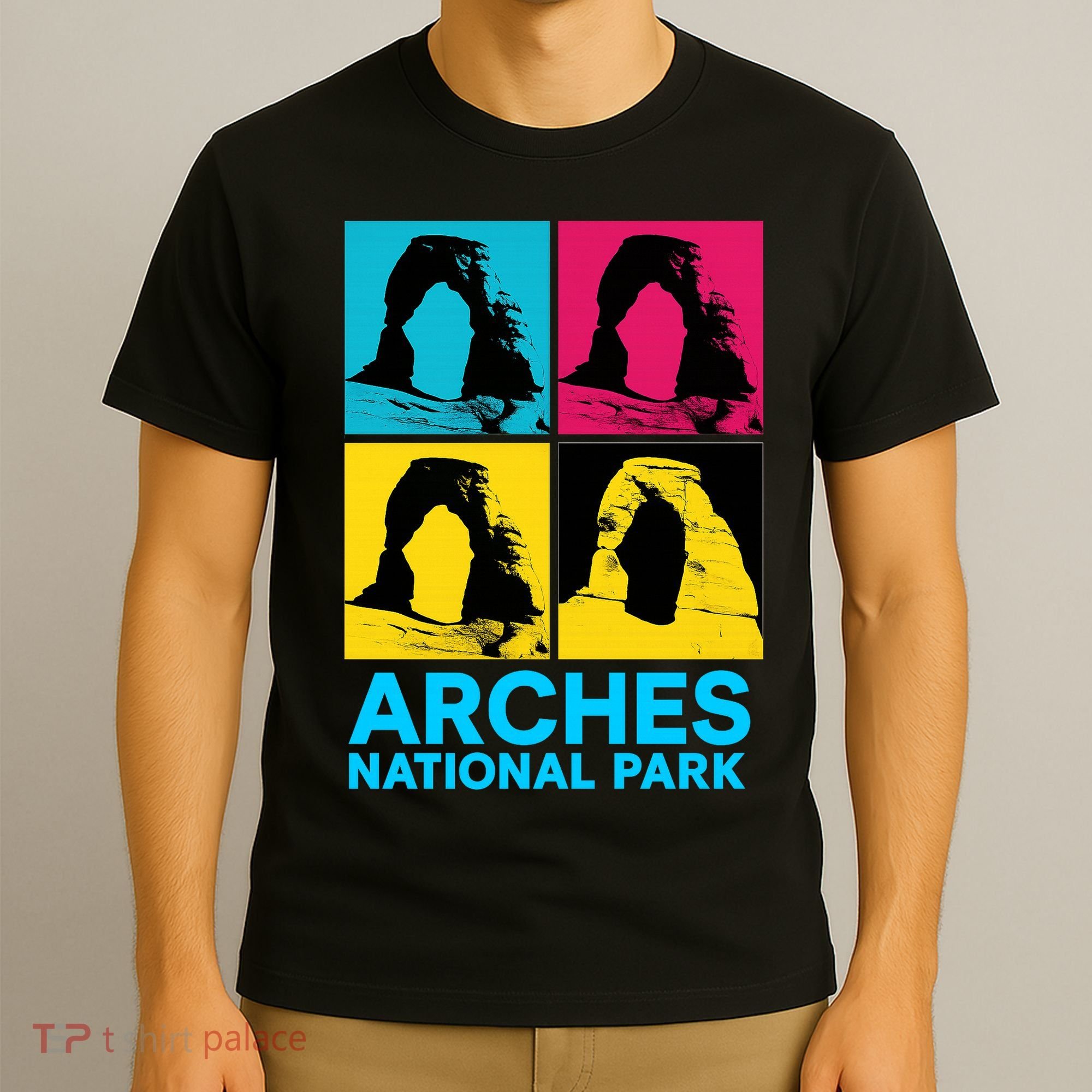 Arches National Park Warhol Style T-Shirt