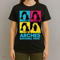 Arches National Park Warhol Style T-Shirt thumb 4