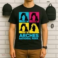 Arches National Park Warhol Style T-Shirt thumb 6