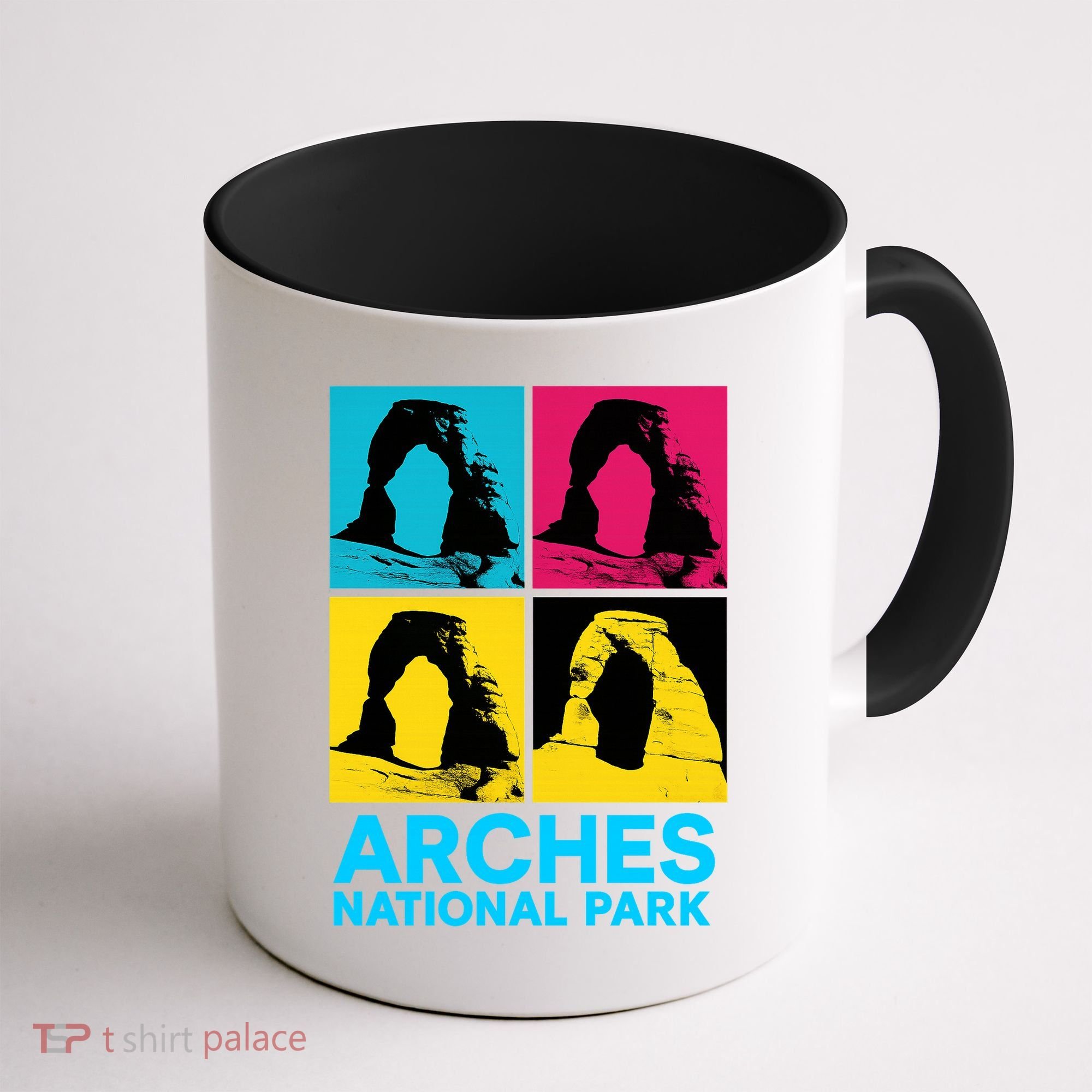 Arches National Park Warhol Style Coffee Mug