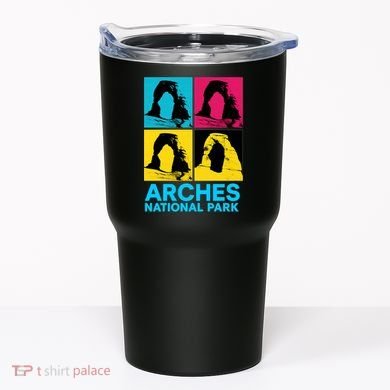 Arches National Park Warhol Style Tumbler