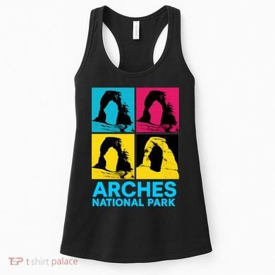Arches National Park Warhol Style Women's Tank Top