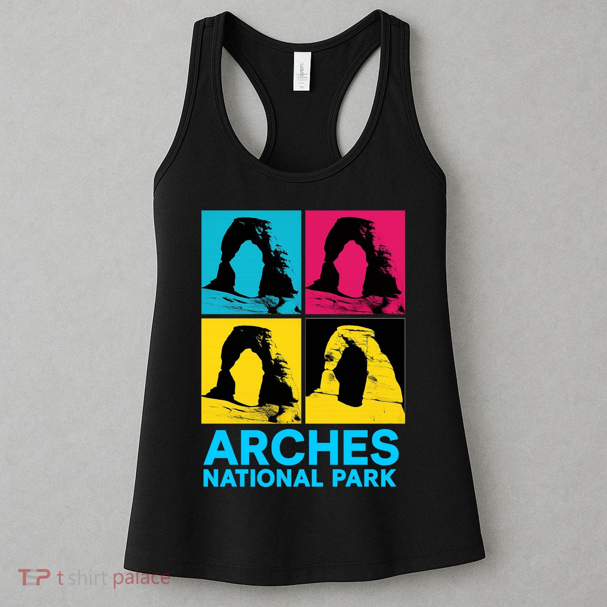 Arches National Park Warhol Style Women's Tank Top