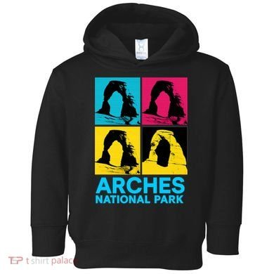 Arches National Park Warhol Style Toddler Hoodie