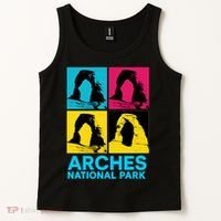 Arches National Park Warhol Style Tank Top thumb 2