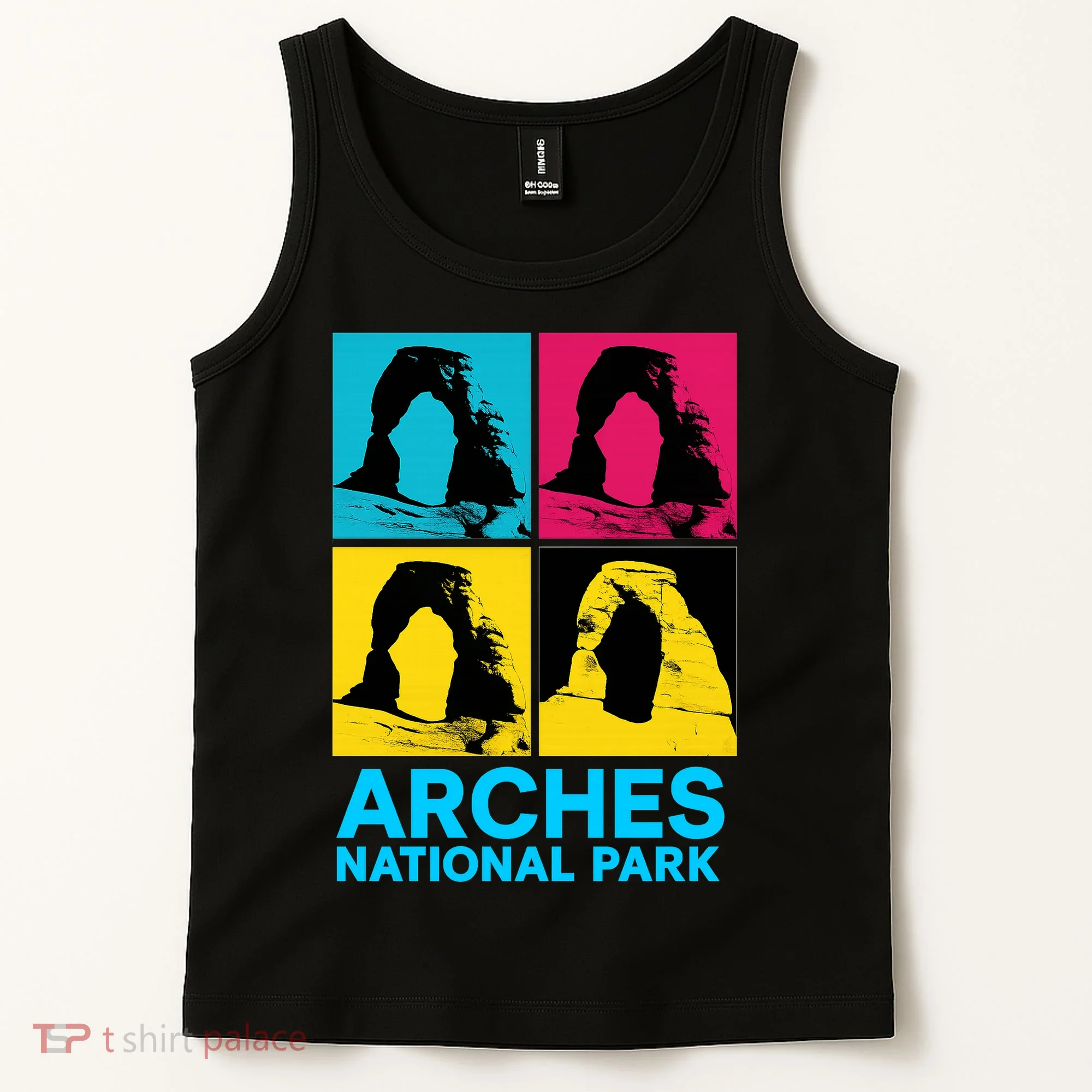 Arches National Park Warhol Style Tank Top