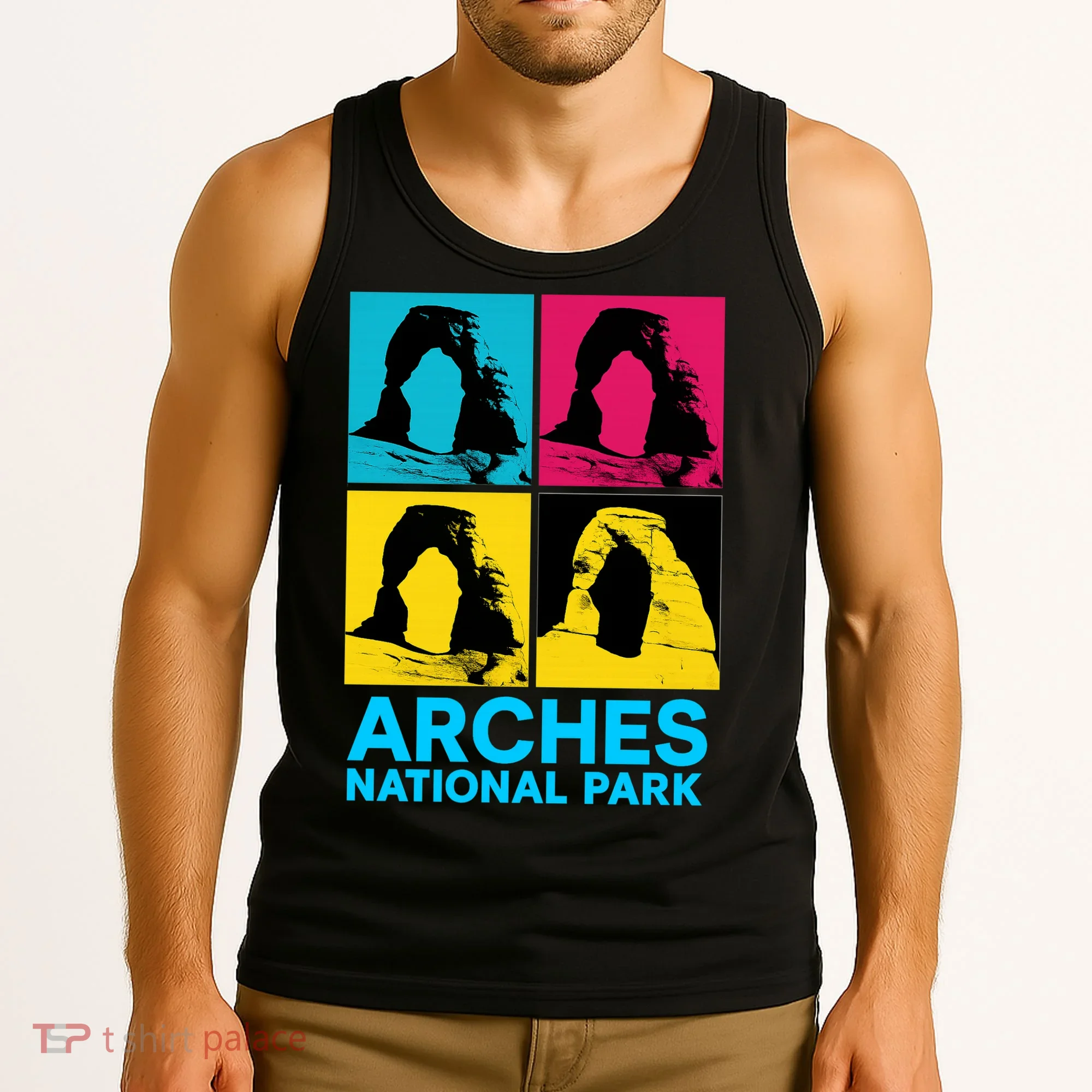Arches National Park Warhol Style Tank Top