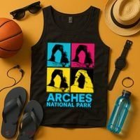 Arches National Park Warhol Style Tank Top thumb 4
