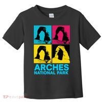Arches National Park Warhol Style Toddler T-Shirt thumb 0