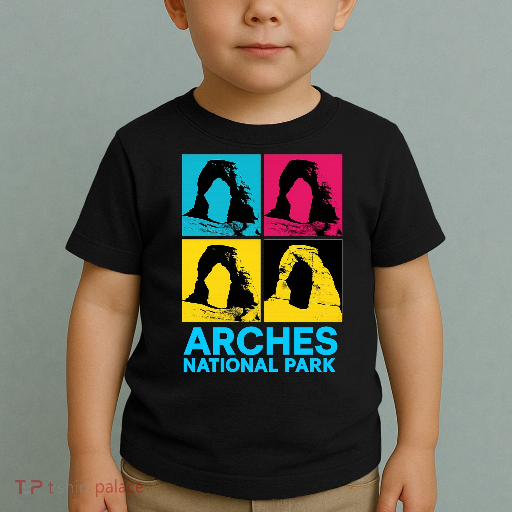 Arches National Park Warhol Style Toddler T-Shirt