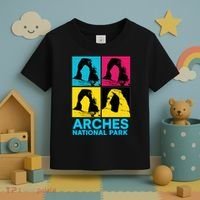 Arches National Park Warhol Style Toddler T-Shirt thumb 3