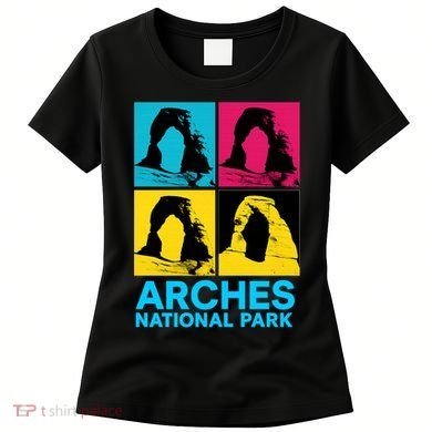 Arches National Park Warhol Style Women's T-Shirt