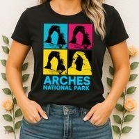 Arches National Park Warhol Style Women's T-Shirt thumb 2