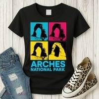Arches National Park Warhol Style Women's T-Shirt thumb 3