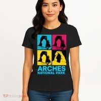 Arches National Park Warhol Style Women's T-Shirt thumb 4