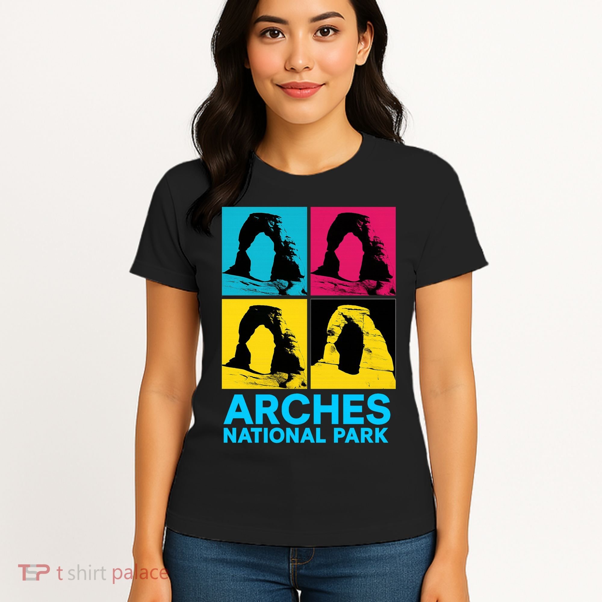 Arches National Park Warhol Style Women's T-Shirt