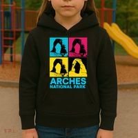 Arches National Park Warhol Style Kids Hoodie thumb 3