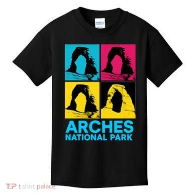 Arches National Park Warhol Style Kids T-Shirt
