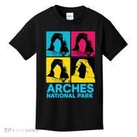Arches National Park Warhol Style Kids T-Shirt thumb 0