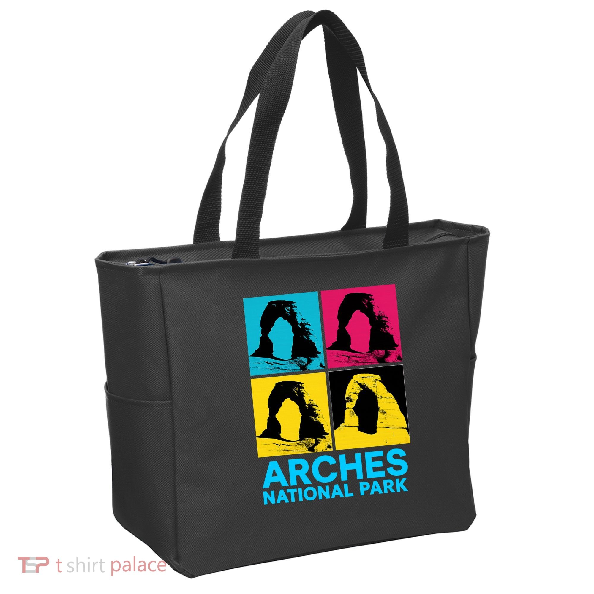Arches National Park Warhol Style Tote Bag