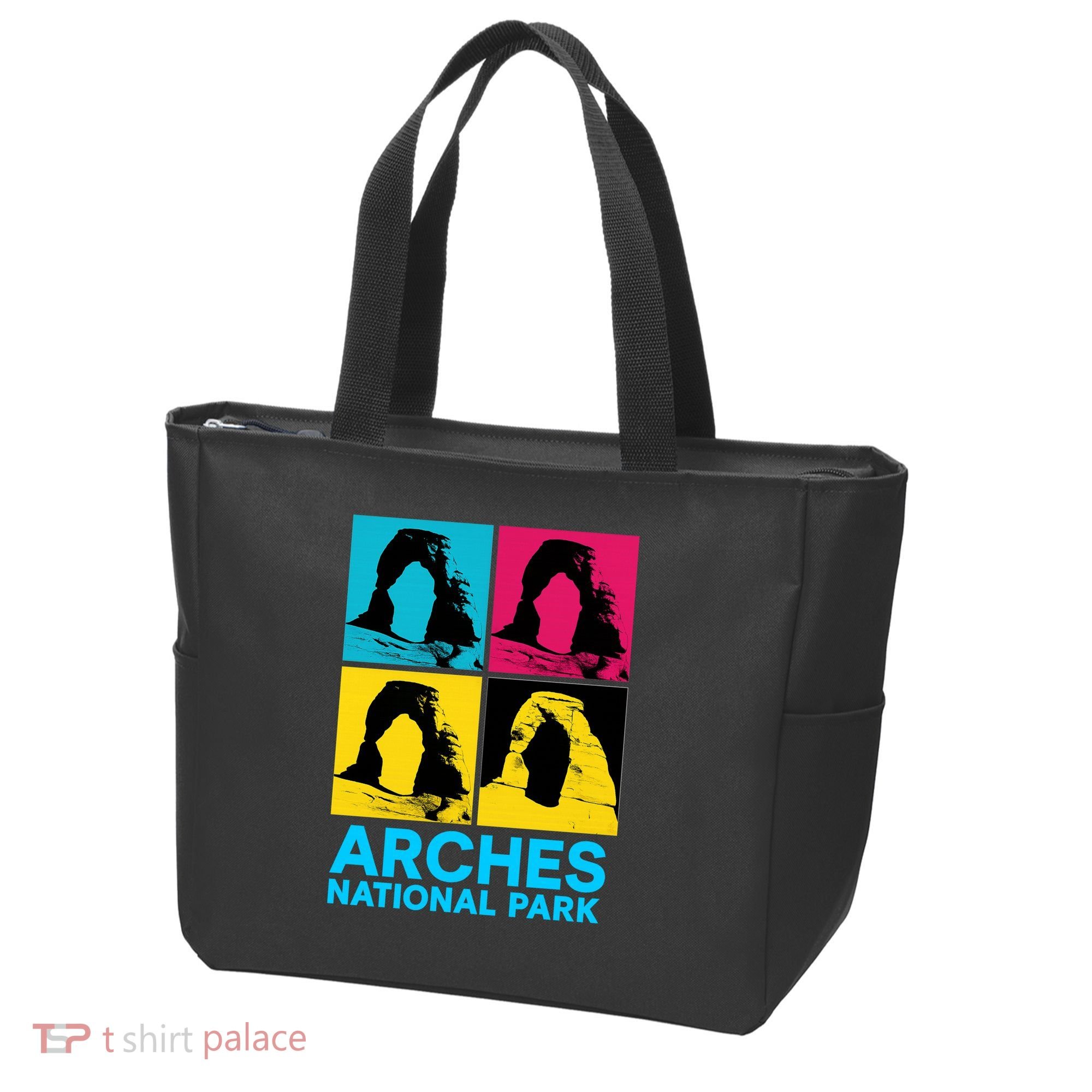 Arches National Park Warhol Style Tote Bag