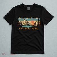 Acadia National Park Vintage Retro T-Shirt thumb 5