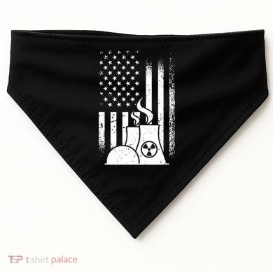 American Nuclear Plant Worker USA-Made Doggie Bandana