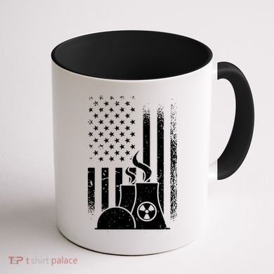 American Nuclear Plant Worker Coffee Mug back