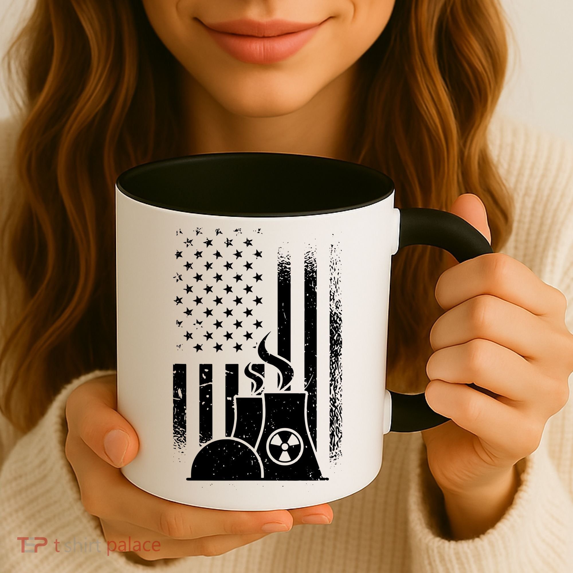 American Nuclear Plant Worker Coffee Mug