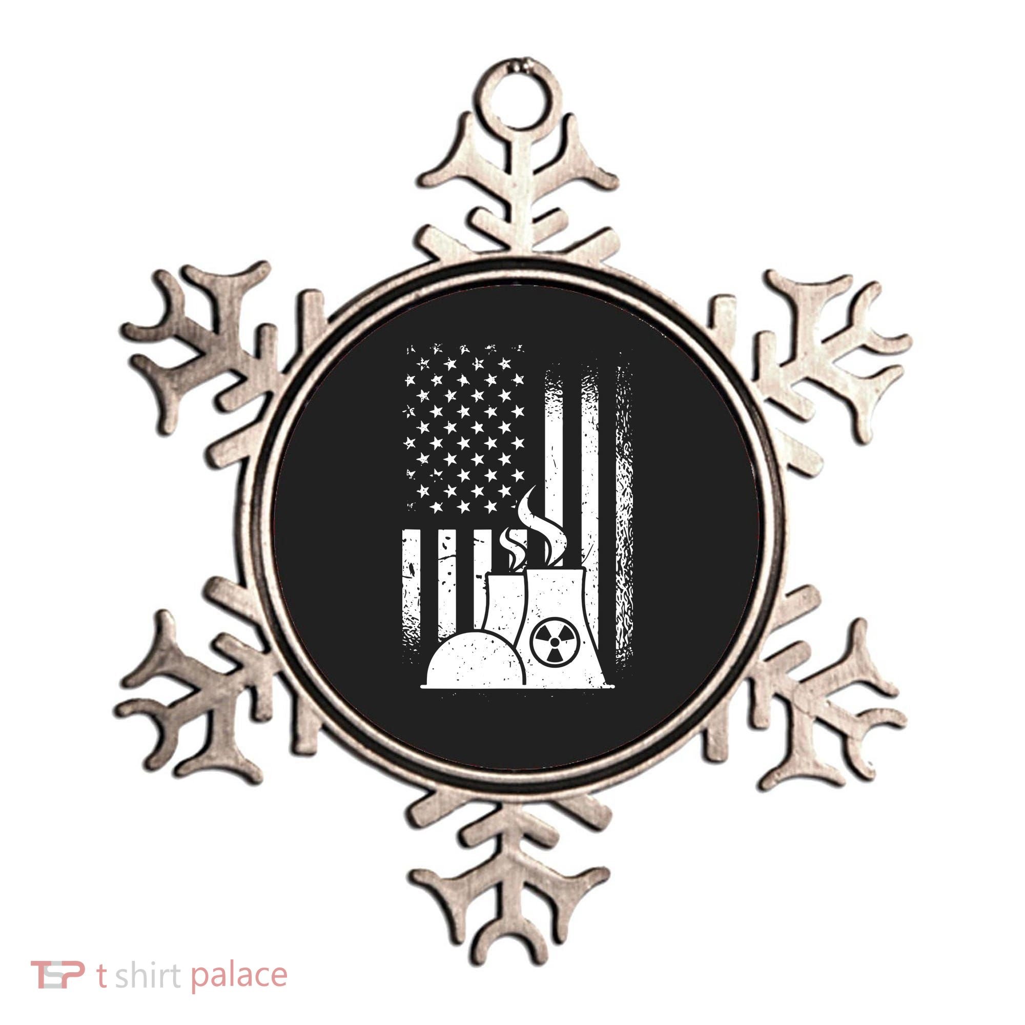American Nuclear Plant Worker Ornament