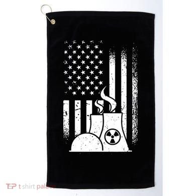 American Nuclear Plant Worker Golf Towel