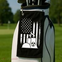 American Nuclear Plant Worker Golf Towel thumb 2