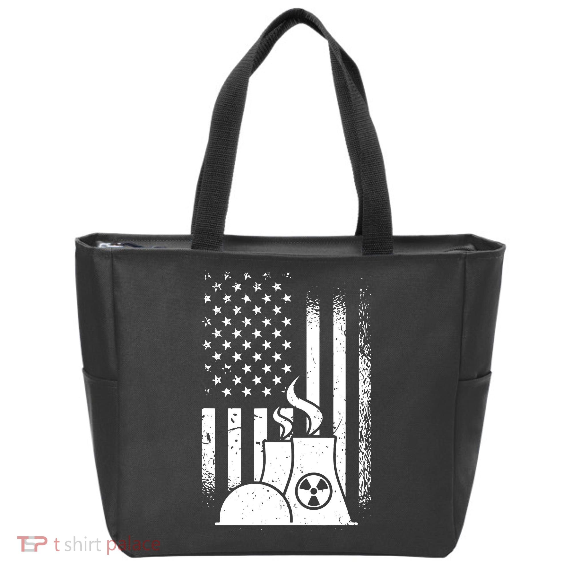 American Nuclear Plant Worker Tote Bag