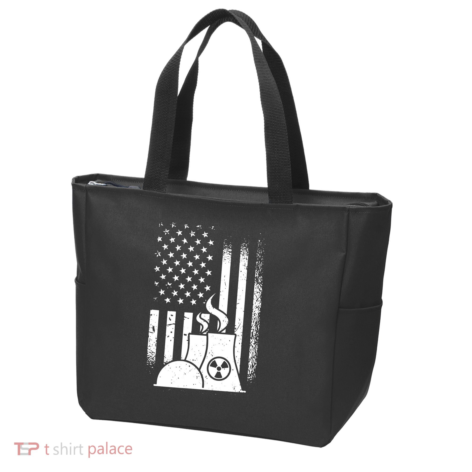 American Nuclear Plant Worker Tote Bag