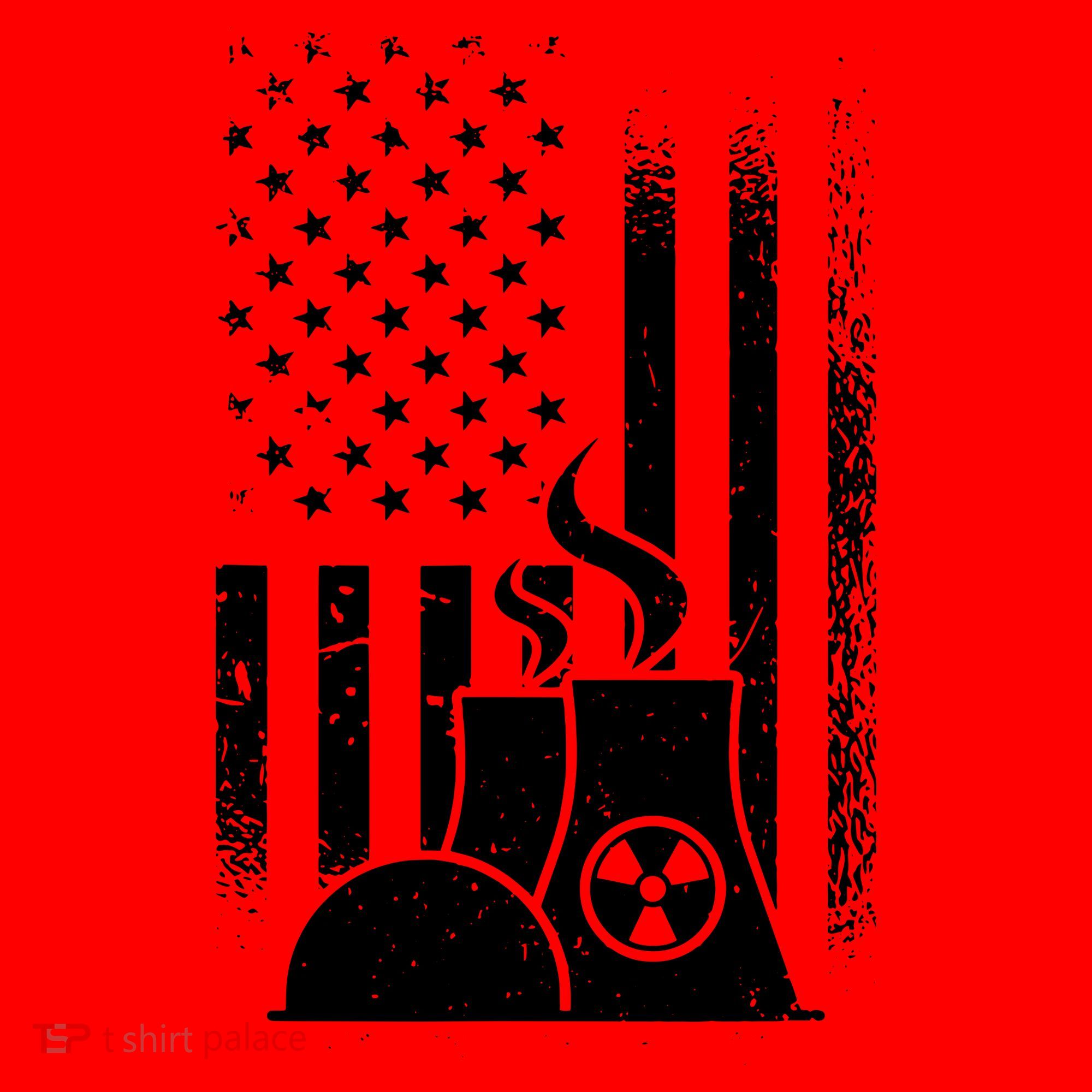 American Nuclear Plant Worker Santa Hat