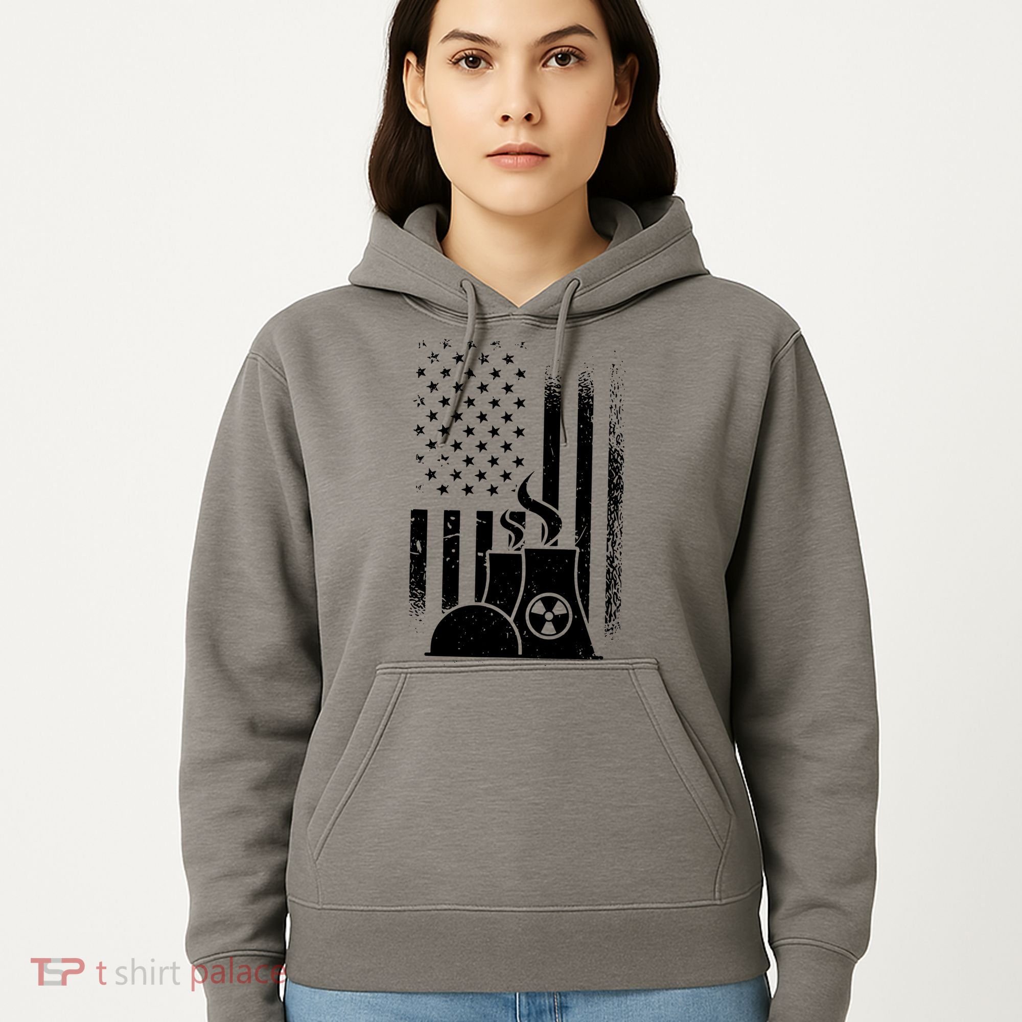 American Nuclear Plant Worker Hoodie