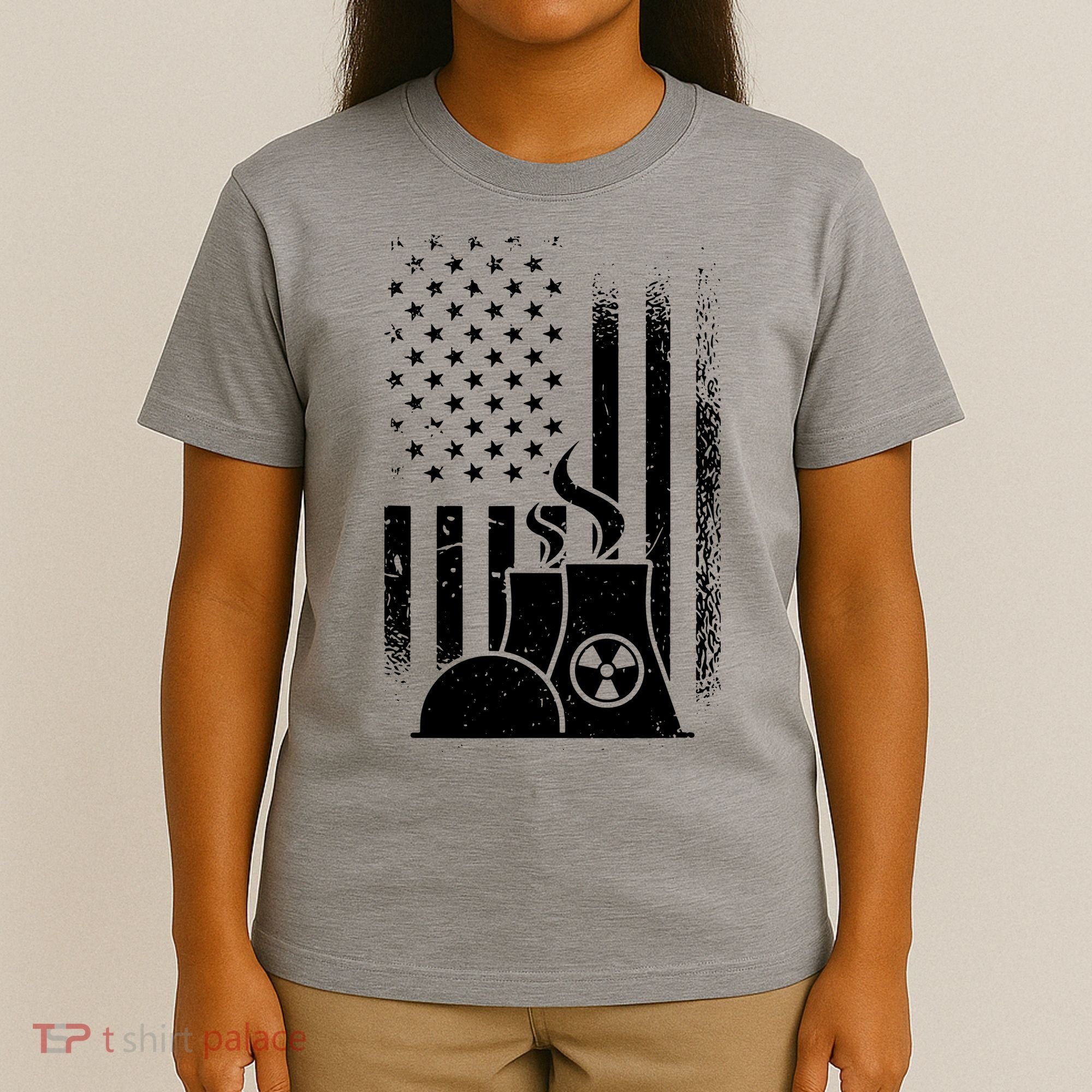 American Nuclear Plant Worker T-Shirt