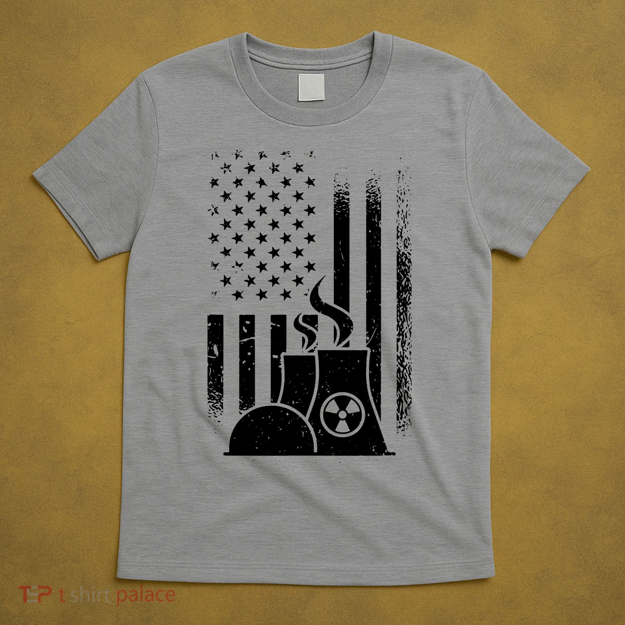 American Nuclear Plant Worker T-Shirt