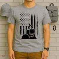 American Nuclear Plant Worker T-Shirt thumb 6