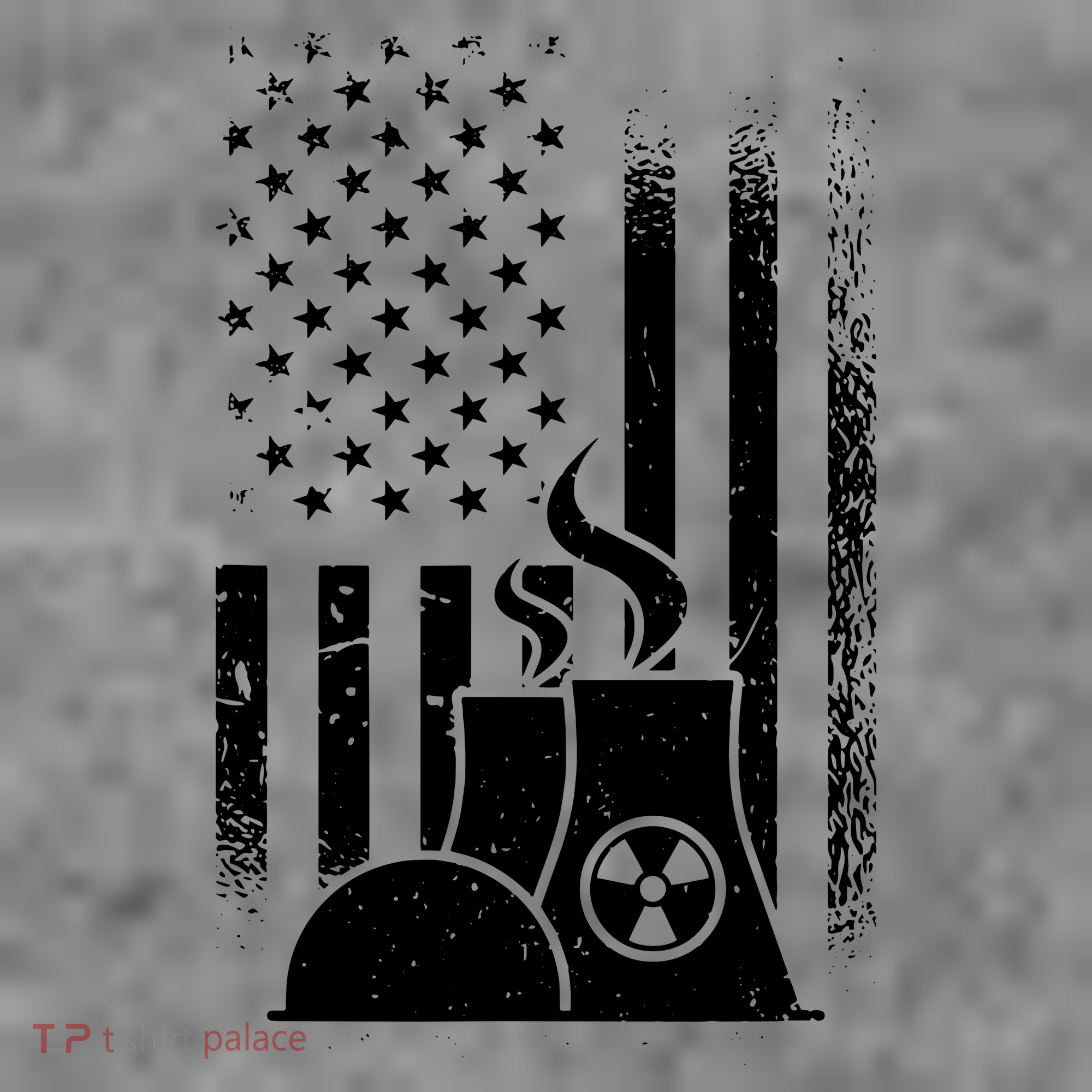 American Nuclear Plant Worker T-Shirt