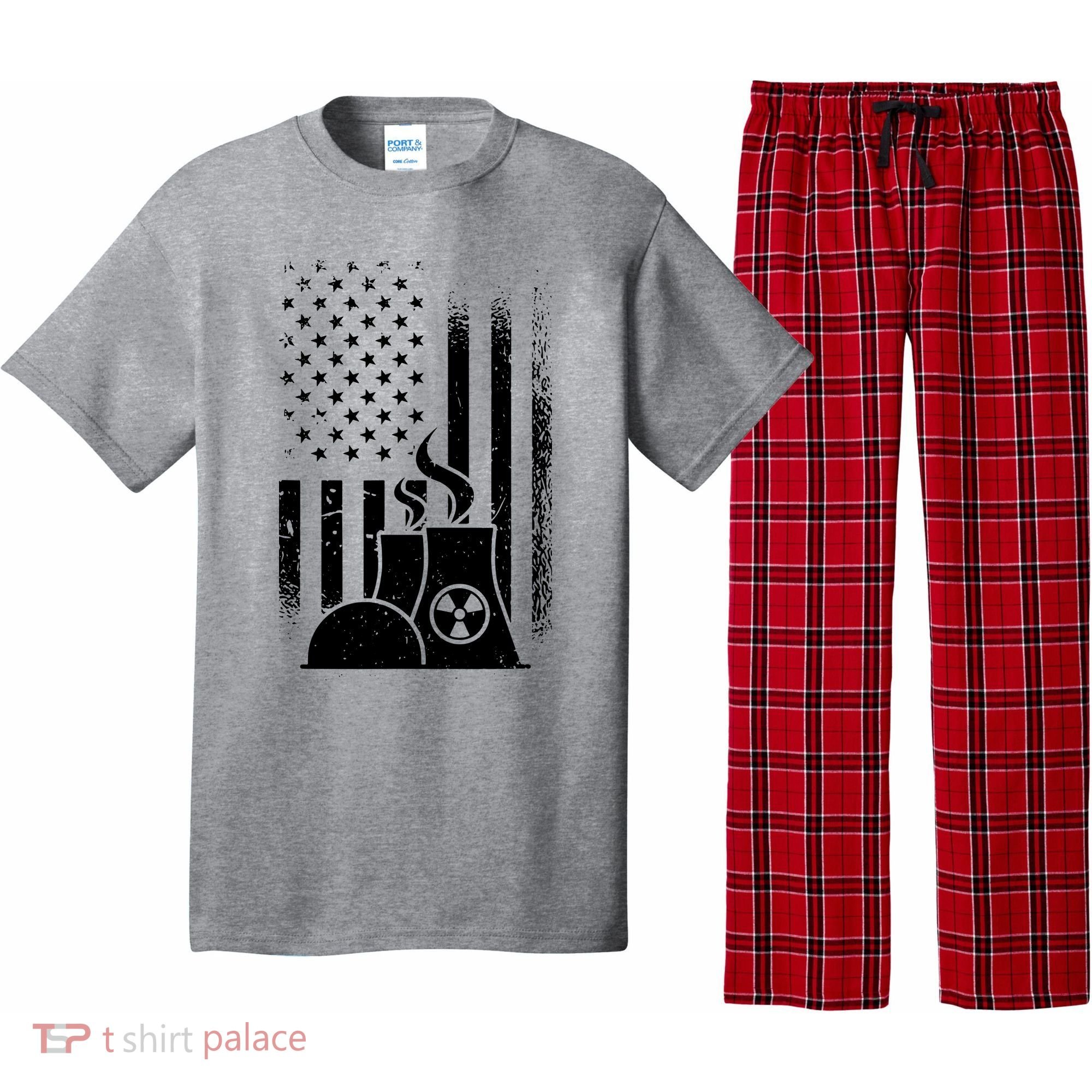 American Nuclear Plant Worker Pajama Set