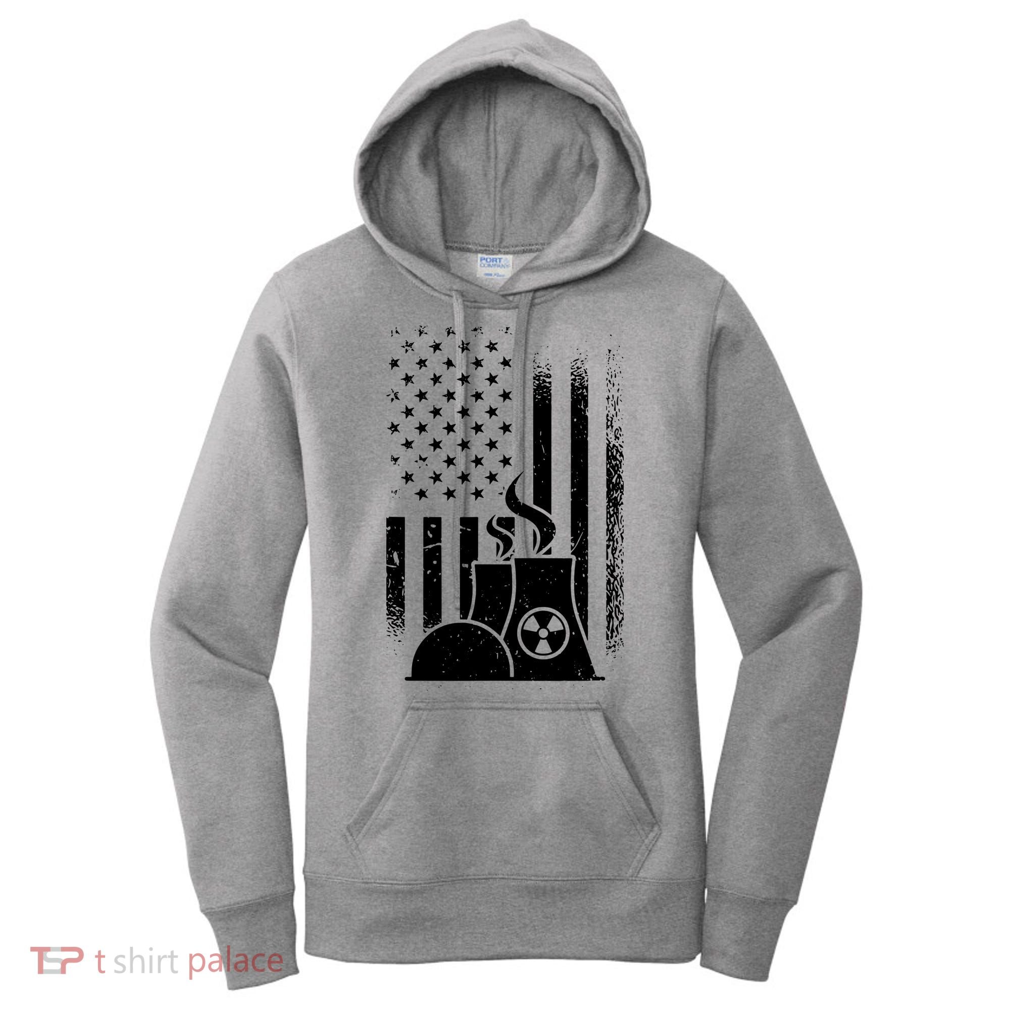 American Nuclear Plant Worker Women's Hoodie
