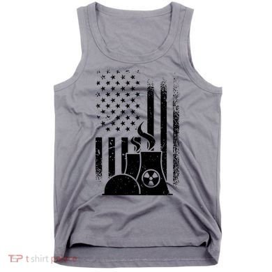 American Nuclear Plant Worker Tank Top