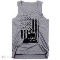 American Nuclear Plant Worker Tank Top thumb 0