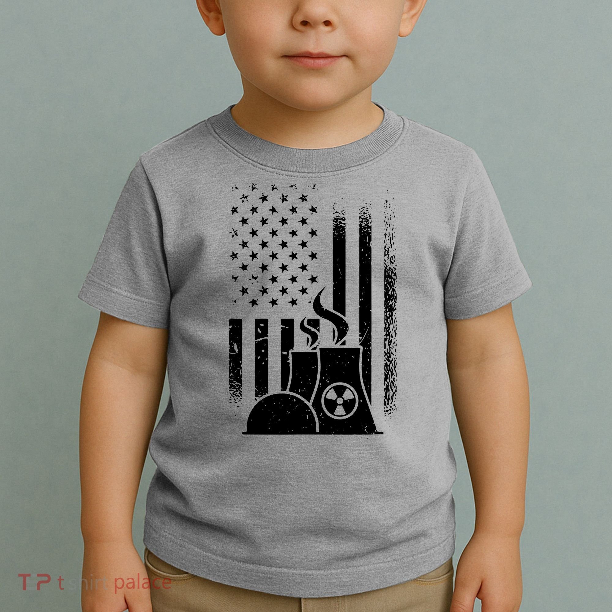 American Nuclear Plant Worker Toddler T-Shirt