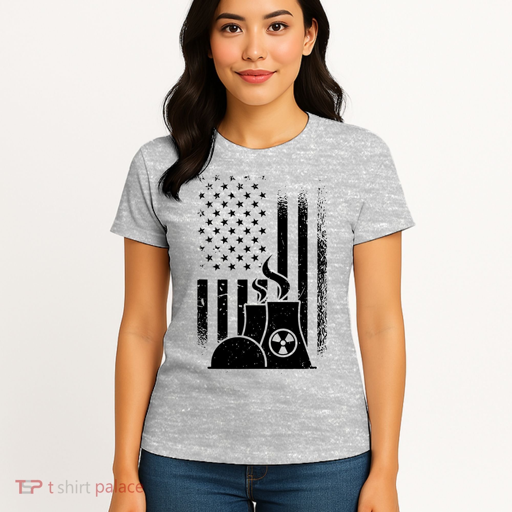 American Nuclear Plant Worker Women's T-Shirt