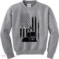 American Nuclear Plant Worker Kids Sweatshirt thumb 0