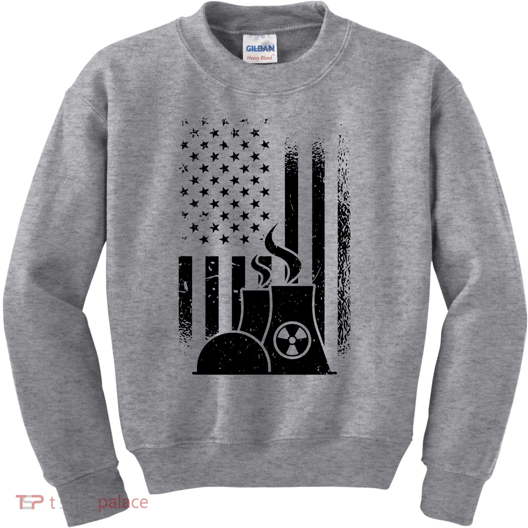 American Nuclear Plant Worker Kids Sweatshirt