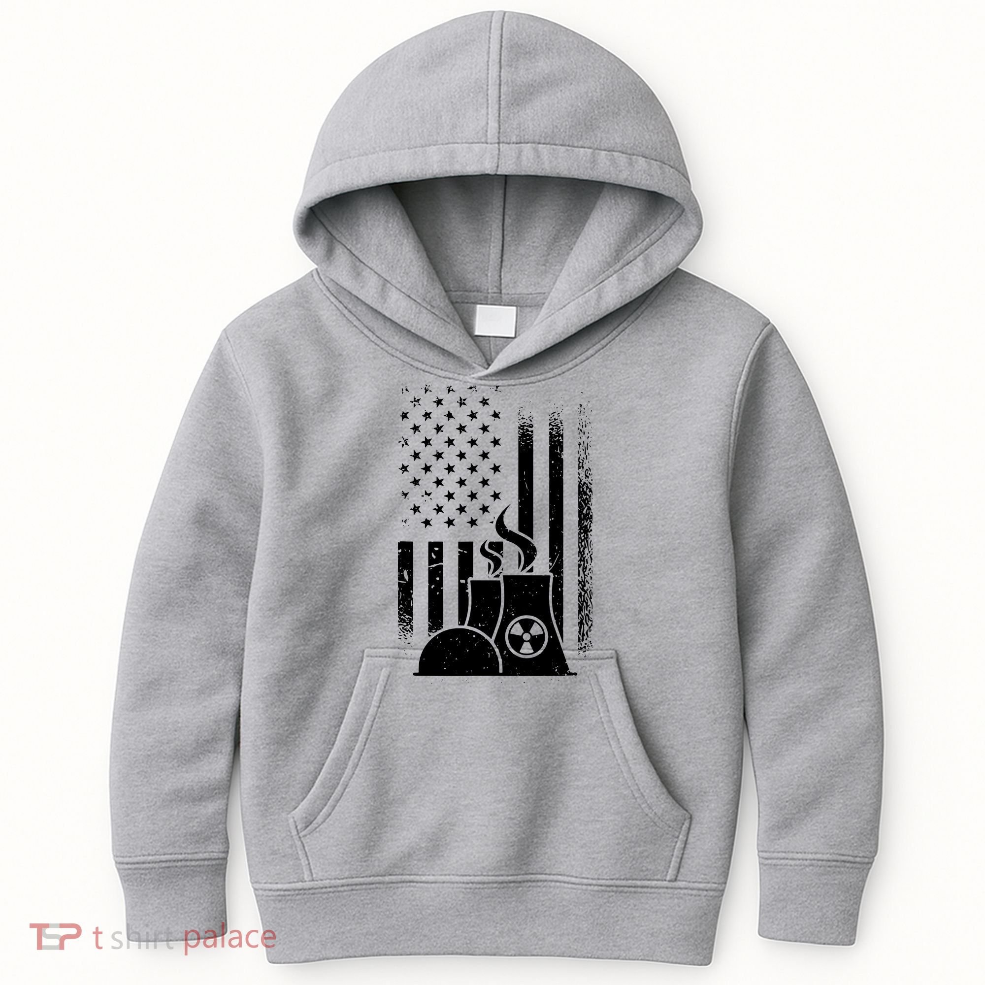 American Nuclear Plant Worker Kids Hoodie